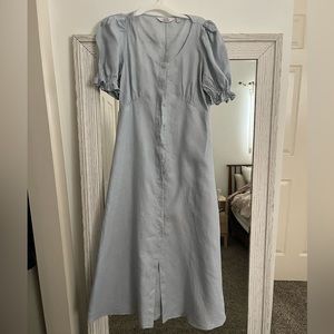 & Other Stories Light Blue Dress